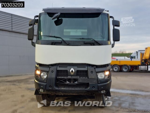 Damperli kamyon Renault K 460 8X4 17m3 Meiller tipper Steel suspension ...