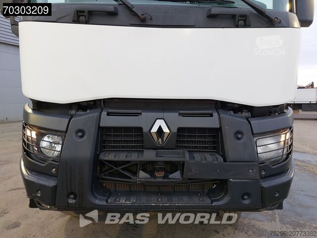 Damperli kamyon Renault K 460 8X4 17m3 Meiller tipper Steel suspension ...