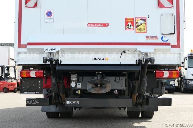 Камион платформа с брезент MERCEDES-BENZ Atego 1530 Pritsche Plane Standklima LBW Euro 6