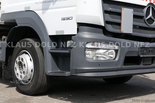 Камион платформа с брезент MERCEDES-BENZ Atego 1530 Pritsche Plane Standklima LBW Euro 6