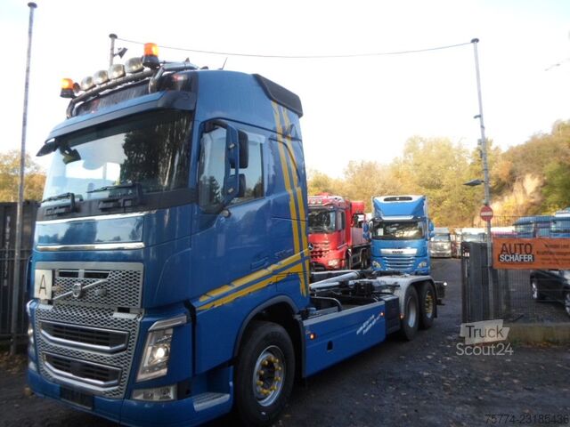 Camion benne à bras amovible VOLVO FH 500/Abroller MEILLER/ ANHÄNGER