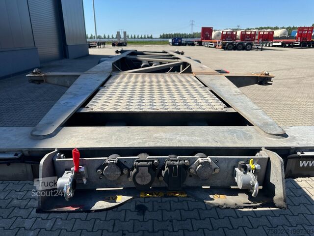 Transport de conteneurs Van Hool 20FT/30FT ADR CHASSIS / galvanized / BPW DRUM /...
