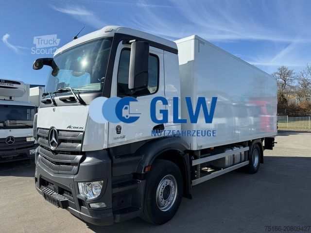 Φορτηγό κουτί (κουρμπαριστό) MERCEDES-BENZ ACTROS 1842 L Koffer 6,15 m LBW 1,5 T*AHK