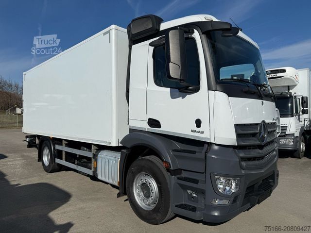 Φορτηγό κουτί (κουρμπαριστό) MERCEDES-BENZ ACTROS 1842 L Koffer 6,15 m LBW 1,5 T*AHK