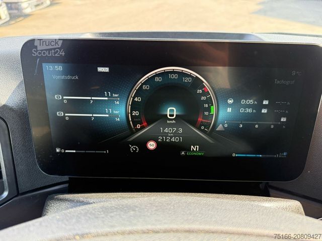 Φορτηγό κουτί (κουρμπαριστό) MERCEDES-BENZ ACTROS 1842 L Koffer 6,15 m LBW 1,5 T*AHK