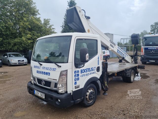 Vzdušná pracovní plošina na nákladním automobilu Isoli PT200 on Nissan NT400