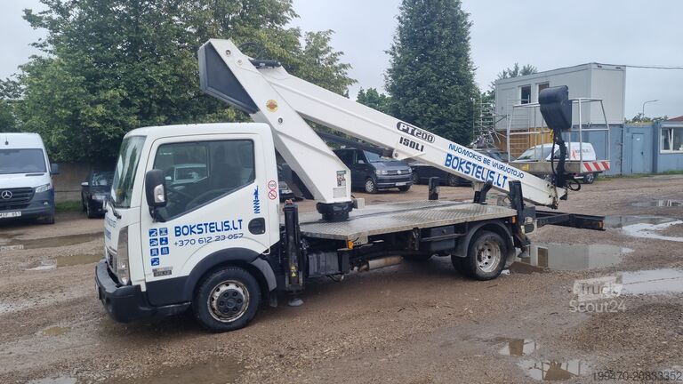 Vzdušná pracovní plošina na nákladním automobilu Isoli PT200 on Nissan NT400