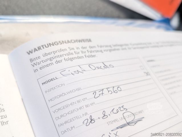 Furgon z wysokim dachem FIAT DUCATO NEW MODEL L3H2 Kasten Kamera, Navi, Apple