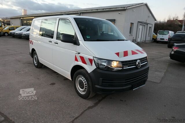 Fourgon tôlé Volkswagen T6 Transporter 2.0 TDI 4Motion 3Sitzer KLIMA AHK Werkstatteinbauten COC