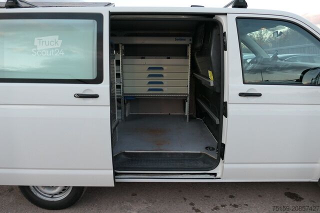 Fourgon tôlé Volkswagen T6 Transporter 2.0 TDI 4Motion Hoch Lang KLIMA AHK Werkstatteinbauten COC