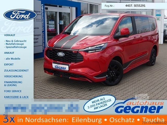 Minibussi FORD Tourneo Custom L1 Sport PHEV AHK Exklusiv 360Kam