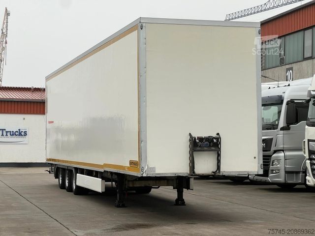 Semirreboque baú ORTHAUS VMS * MEGA * ROLLBODEN * SAF