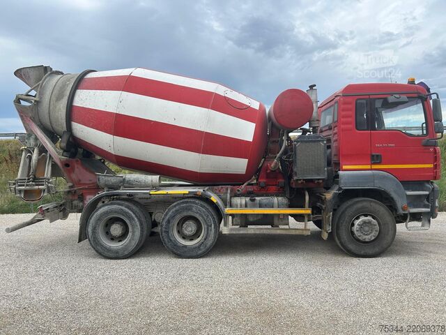 Betonszállító teherautó (betonkeverő) MAN TGA 33.390
