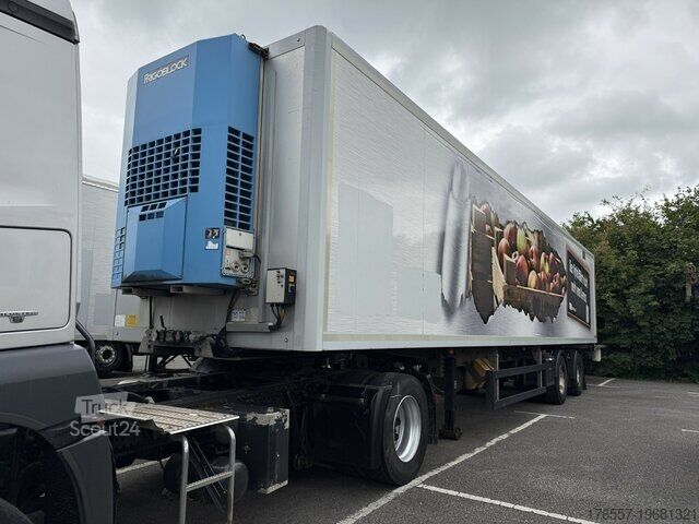 Kühlauflieger Rohr 2-Achs Isokofferauflieger City