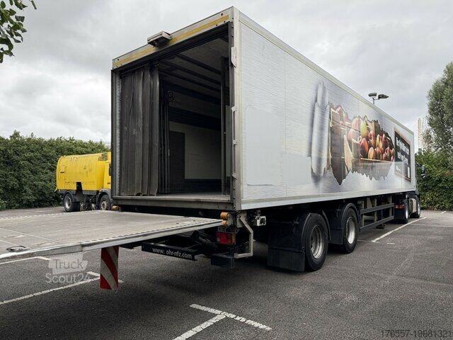 Koeloplegger Rohr 2-Achs Isokofferauflieger LBW Lenkachse