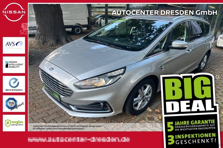 Minibus Ford S-MAX 2.0 EcoBlue Titanium Winterp.+2xKlima+Kam.