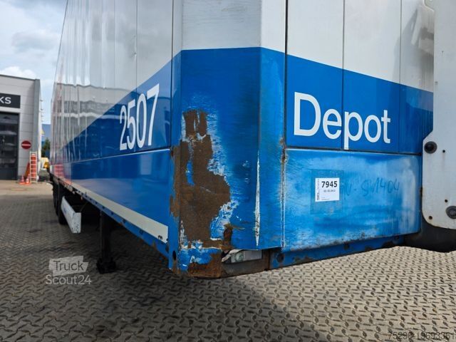 Semi-remorque fourgon KRONE SD / Textil / Liftachse