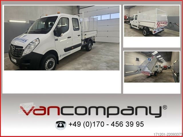 Kombi s prekucnikom RENAULT Master 2.3 dCi L2 4x4 Kipper OBERAIGNER neu!