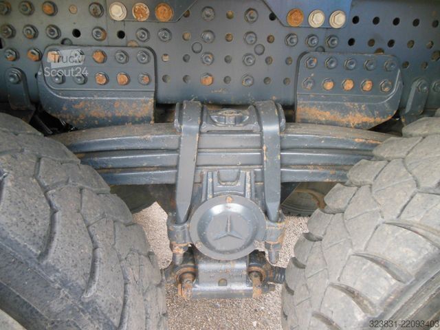 Τρίπλευρο ανατρεπόμενο φορτηγό MERCEDES-BENZ AROCS 4151, 8X6, MEILLER, BORDMATIC, AHK