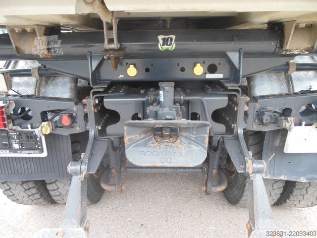Τρίπλευρο ανατρεπόμενο φορτηγό MERCEDES-BENZ AROCS 4151, 8X6, MEILLER, BORDMATIC, AHK