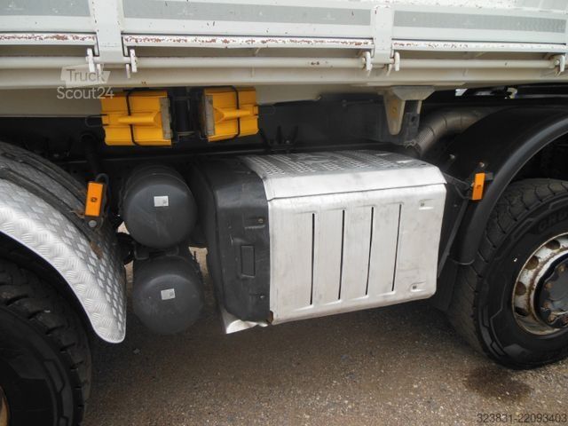 Τρίπλευρο ανατρεπόμενο φορτηγό MERCEDES-BENZ AROCS 4151, 8X6, MEILLER, BORDMATIC, AHK