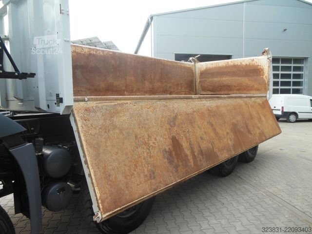 Τρίπλευρο ανατρεπόμενο φορτηγό MERCEDES-BENZ AROCS 4151, 8X6, MEILLER, BORDMATIC, AHK