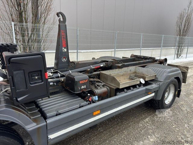 Hákový nosič kontejnerů MERCEDES-BENZ ATEGO 1527 4x2 ABROLLKIPPER*2015*1HAND*EURO6*TÜV