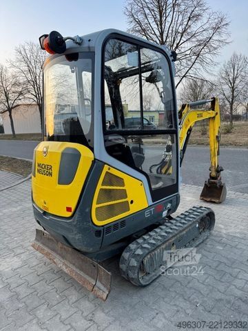 Mini-pelle WACKER Neuson ET18 Löffel Packet + Abbruch Hammer
