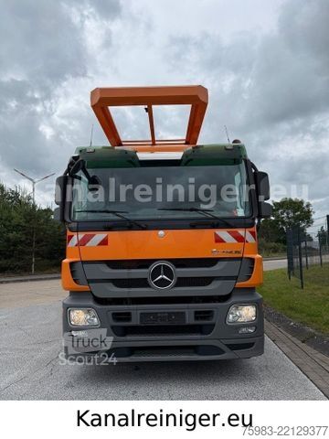 Autocisternă de vidanjare MERCEDES-BENZ Actros 2544 L 6x2 Müller Canalmaster