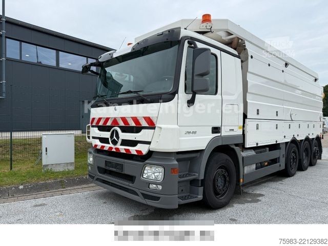 Vacuümtankwagen MERCEDES-BENZ Actros 3246 8x2 Assmann Wasserrückgewinner