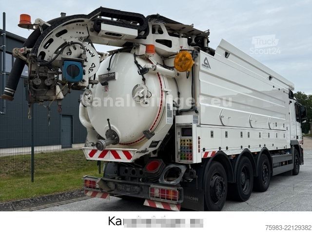Vacuümtankwagen MERCEDES-BENZ Actros 3246 8x2 Assmann Wasserrückgewinner