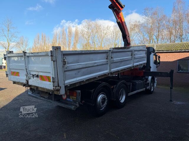 3-zijdige kipper Mercedes-Benz Actros 2536 / 6X2 / Kipper/Kraan / Palfinger PK...