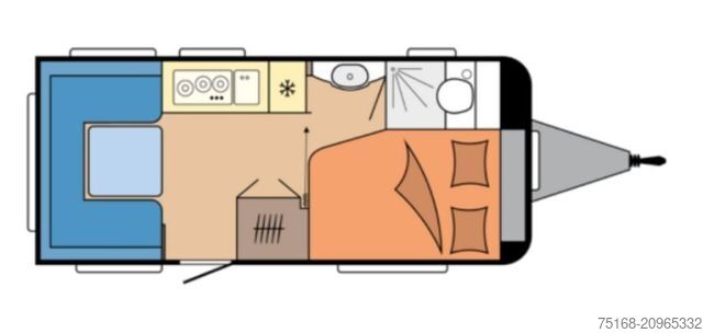 Lakókocsi HOBBY De Luxe 460 UFe InterCaravaning Sondermodell