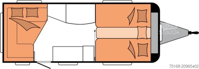 Lakókocsi HOBBY De Luxe 495 UL InterCaravaning Sondermodell