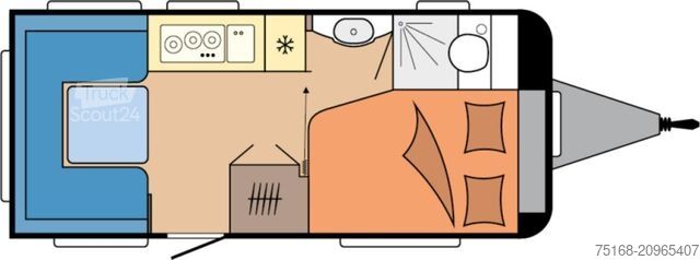 Lakókocsi HOBBY De Luxe 460 UFe Modell 2026 / 1500 kg