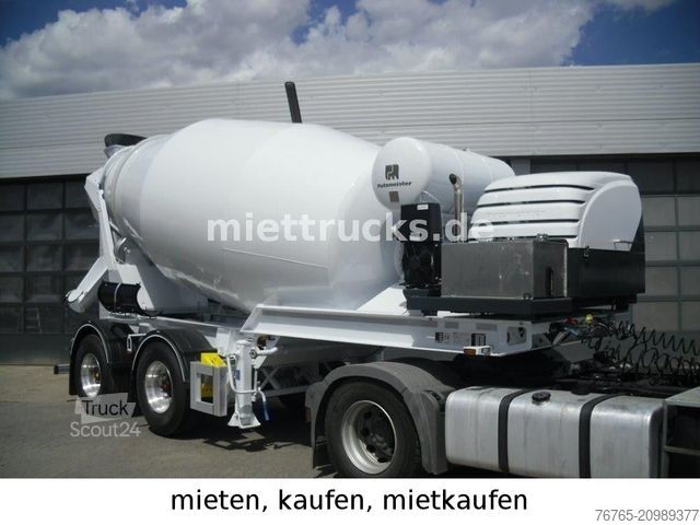 Concrete mixer truck Putzmeister 10 / EU Abgasstufe V/1535 Euro mtl.