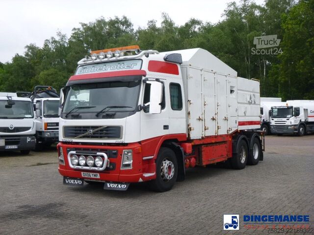 Sací vozidlo Volvo FM 9 6X4 RHD Eurovac 1200 vacuum tank (tipping)