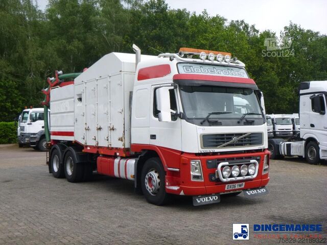 Sací vozidlo Volvo FM 9 6X4 RHD Eurovac 1200 vacuum tank (tipping)