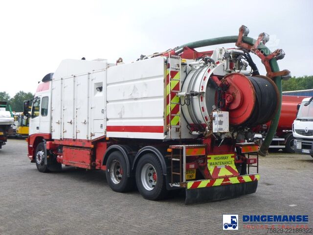Sací vozidlo Volvo FM 9 6X4 RHD Eurovac 1200 vacuum tank (tipping)