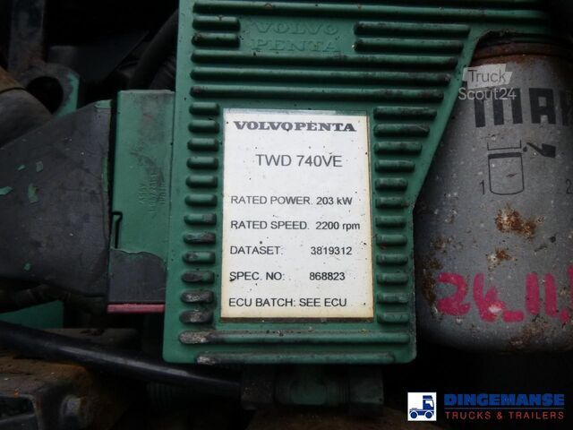 Sugekøretøj Volvo FM 9 6X4 RHD Eurovac 1200 vacuum tank (tipping)