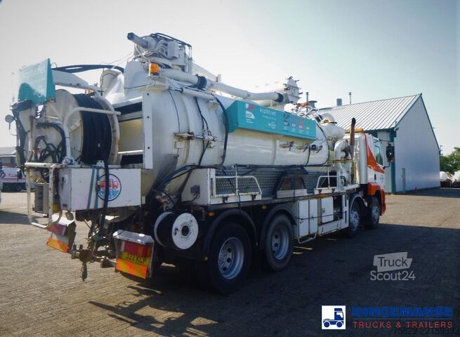 Aspirateur de boues Foden S108R 8x4 RHD Huwer vacuum tank 15.5 m3