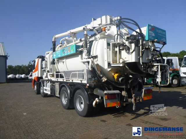 Aspirateur de boues Foden S108R 8x4 RHD Huwer vacuum tank 15.5 m3