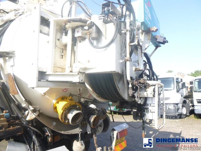 Aspirateur de boues Foden S108R 8x4 RHD Huwer vacuum tank 15.5 m3
