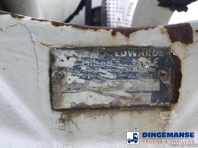 Kolkenzuiger Foden S108R 8x4 RHD Huwer vacuum tank 15.5 m3
