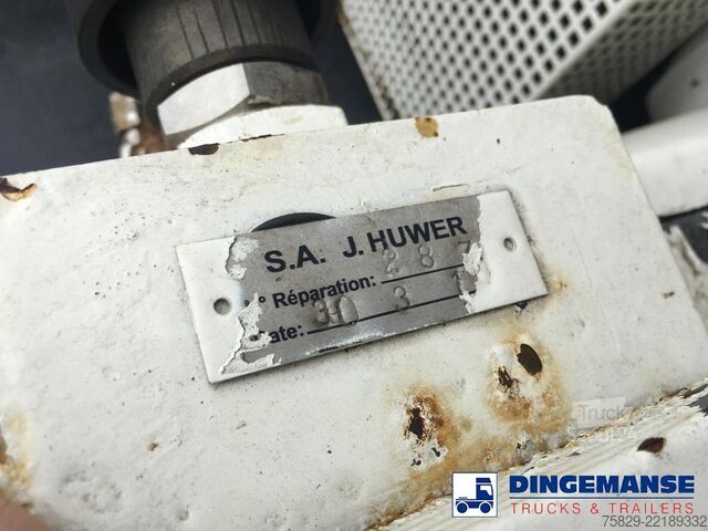 Kolkenzuiger Foden S108R 8x4 RHD Huwer vacuum tank 15.5 m3