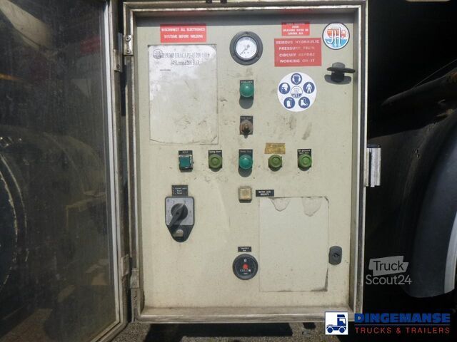 Kolkenzuiger Foden S108R 8x4 RHD Huwer vacuum tank 15.5 m3