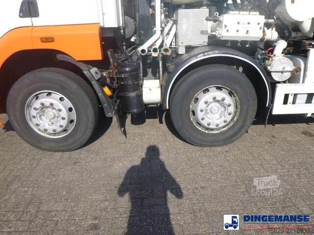 Kolkenzuiger Foden S108R 8x4 RHD Huwer vacuum tank 15.5 m3
