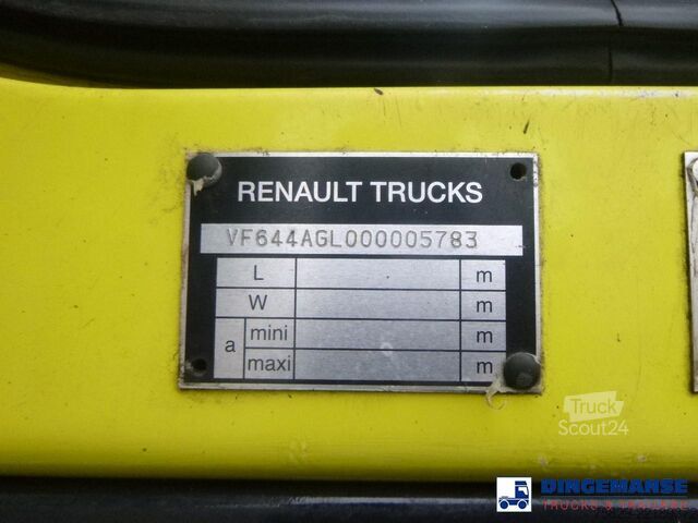 Sugebil Renault Midlum 180.14 dxi 4x2 RHD Euro 5 vacuum tank 6...