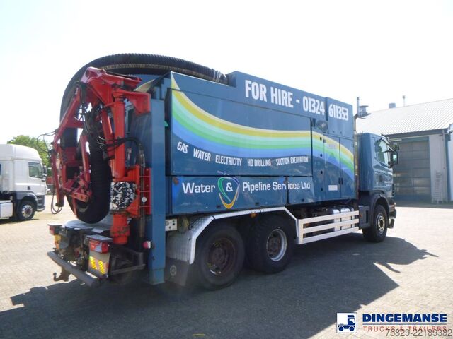 Saugfahrzeug Scania G 440 6X4 Saugbagger / vacuum excavator