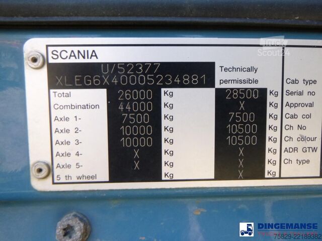 Saugfahrzeug Scania G 440 6X4 Saugbagger / vacuum excavator